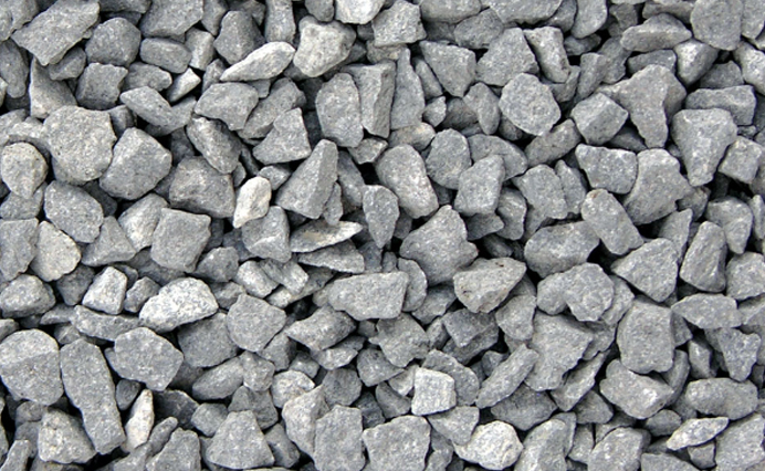 High density industrial construction aggregates armoured rocks and gabbro stock