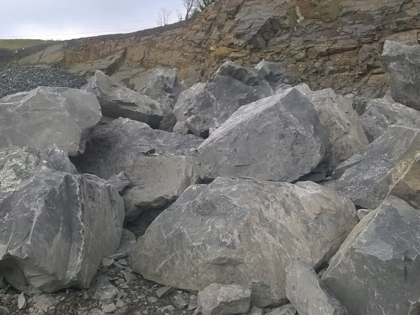 High strength crushed gabbro road sub base aggregate EcoFusion