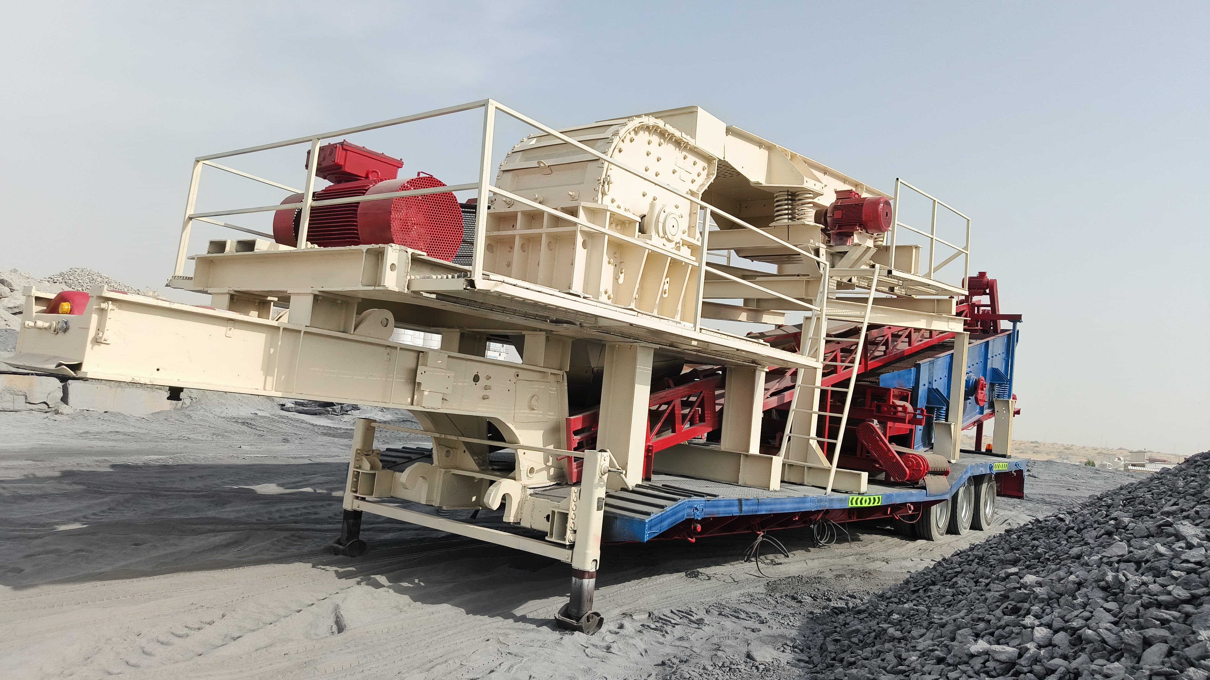 High capacity track mounted mobile crusher rental EcoFusion Innovations
